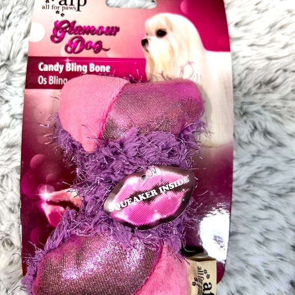 Glamor Dog Bling Bone - Picture 1 of 3